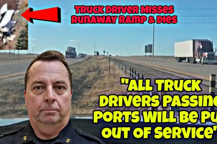 Truck Driver Loses Brakes & Doesn’t Use Runaway Ramp! Sheriff Has Message For All Truck Drivers