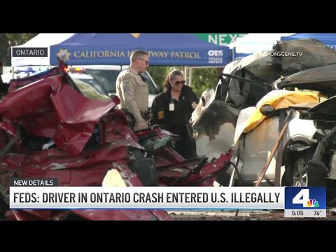 Feds: Semi-truck driver accused of causing Ontario pileup was undocumented