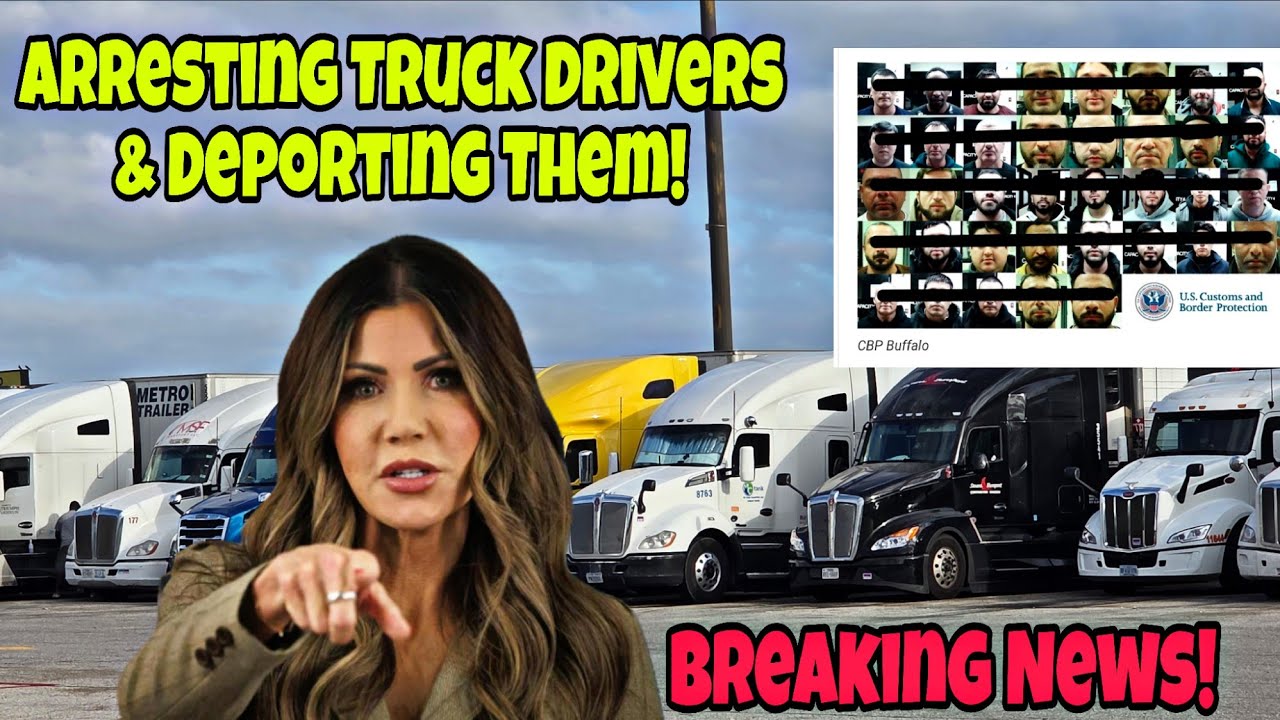 Sting Operation! Inspecting Truck Drivers & Deporting Them Now!