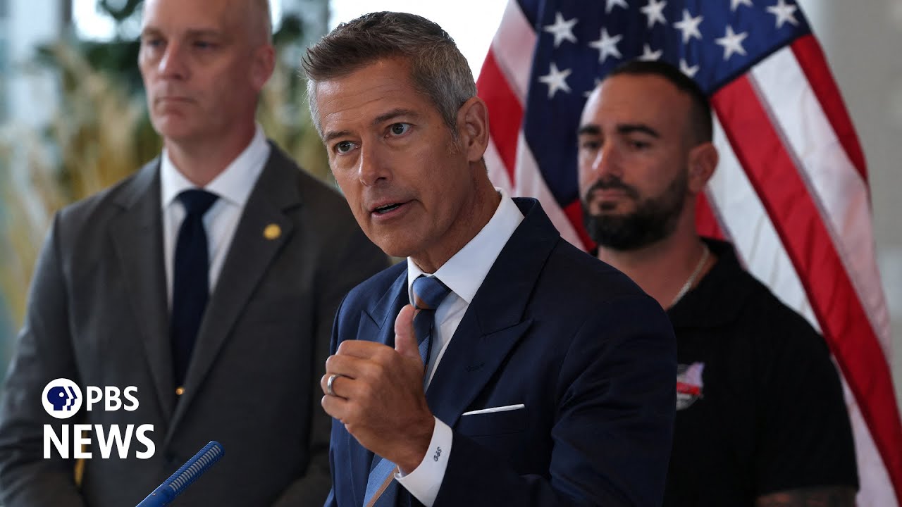 WATCH LIVE: Transportation Secretary Duffy holds news conference on big rig drivers