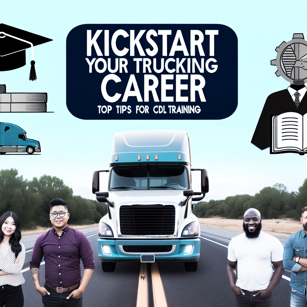 Kickstart Your Trucking Career: Top Tips for CDL Training