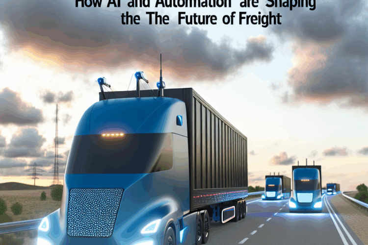 Smart Trucks: How AI and Automation are Shaping the Future of Freight
