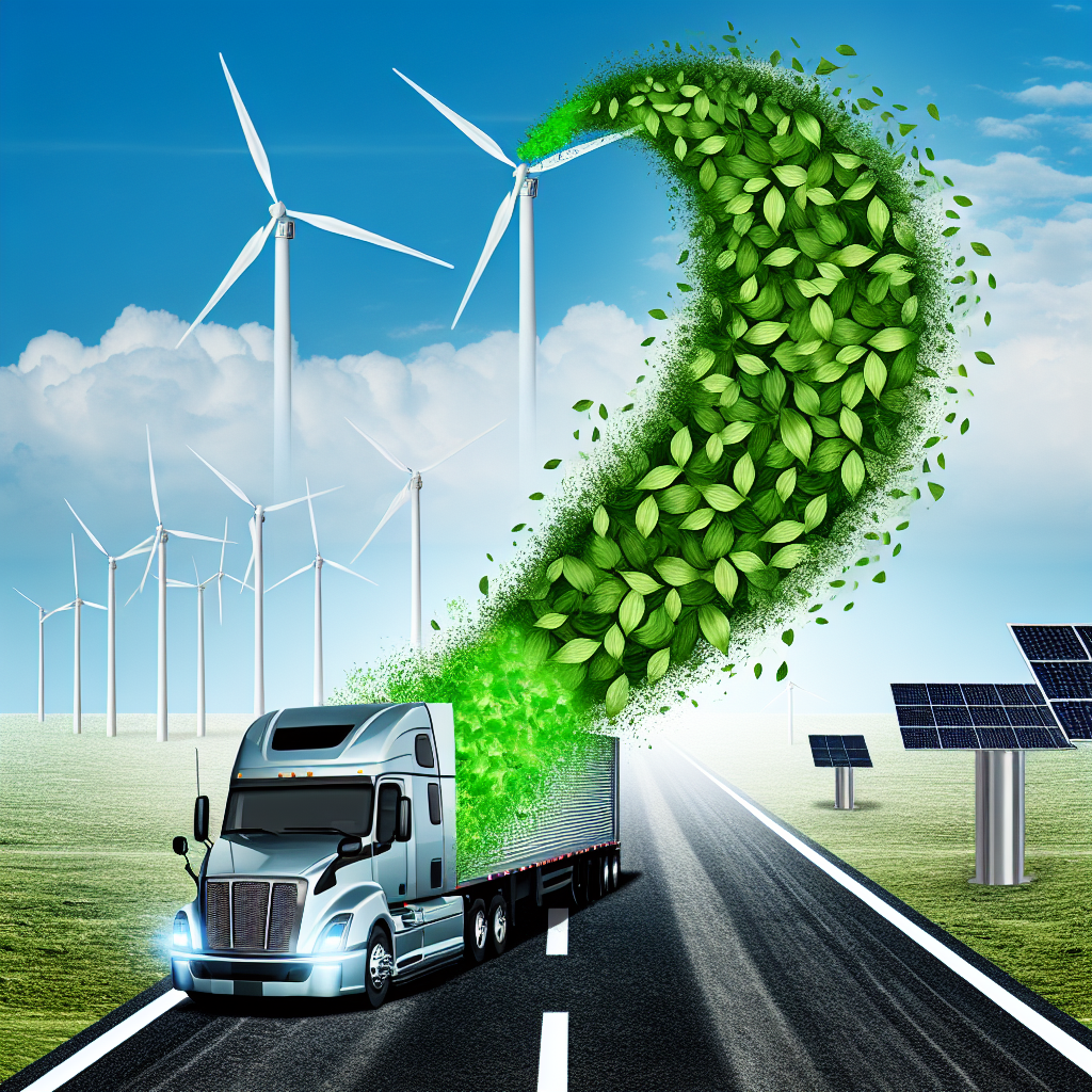 Sustainability on the Move: Exploring Eco-Friendly Initiatives in Trucking