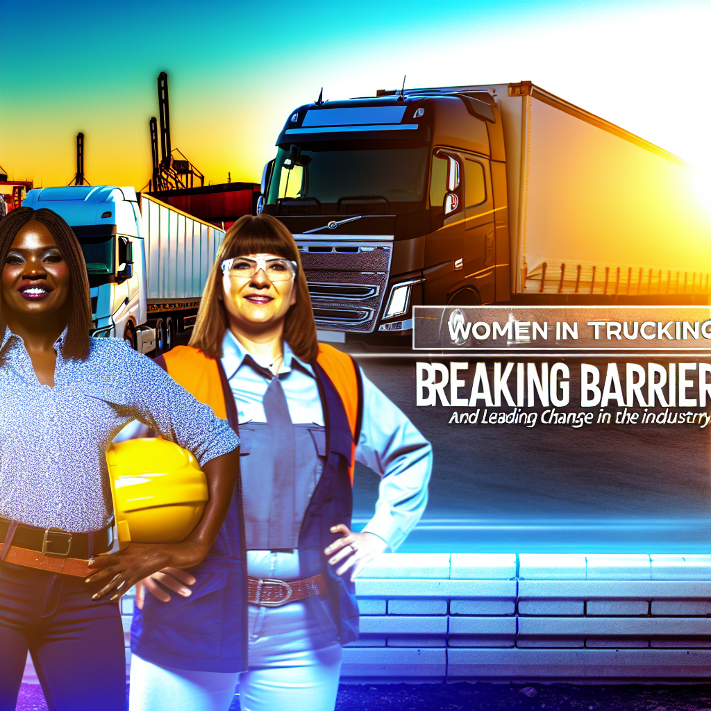 Women in Trucking: Breaking Barriers and Leading Change in the Industry