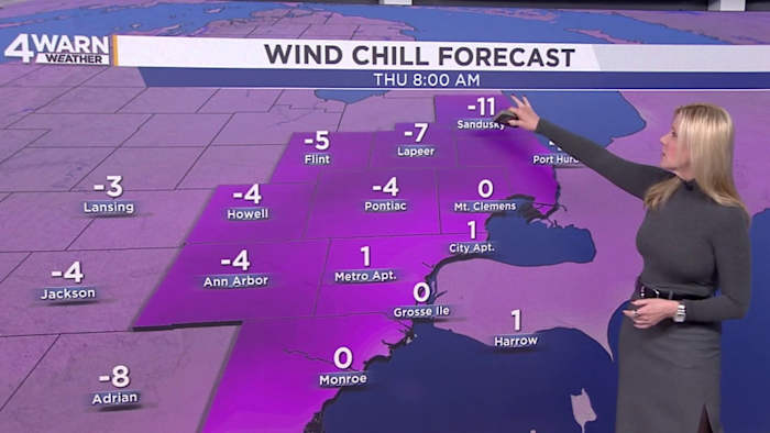 Metro Detroit weather forecast Dec. 3, 2025 — 4 p.m. Update