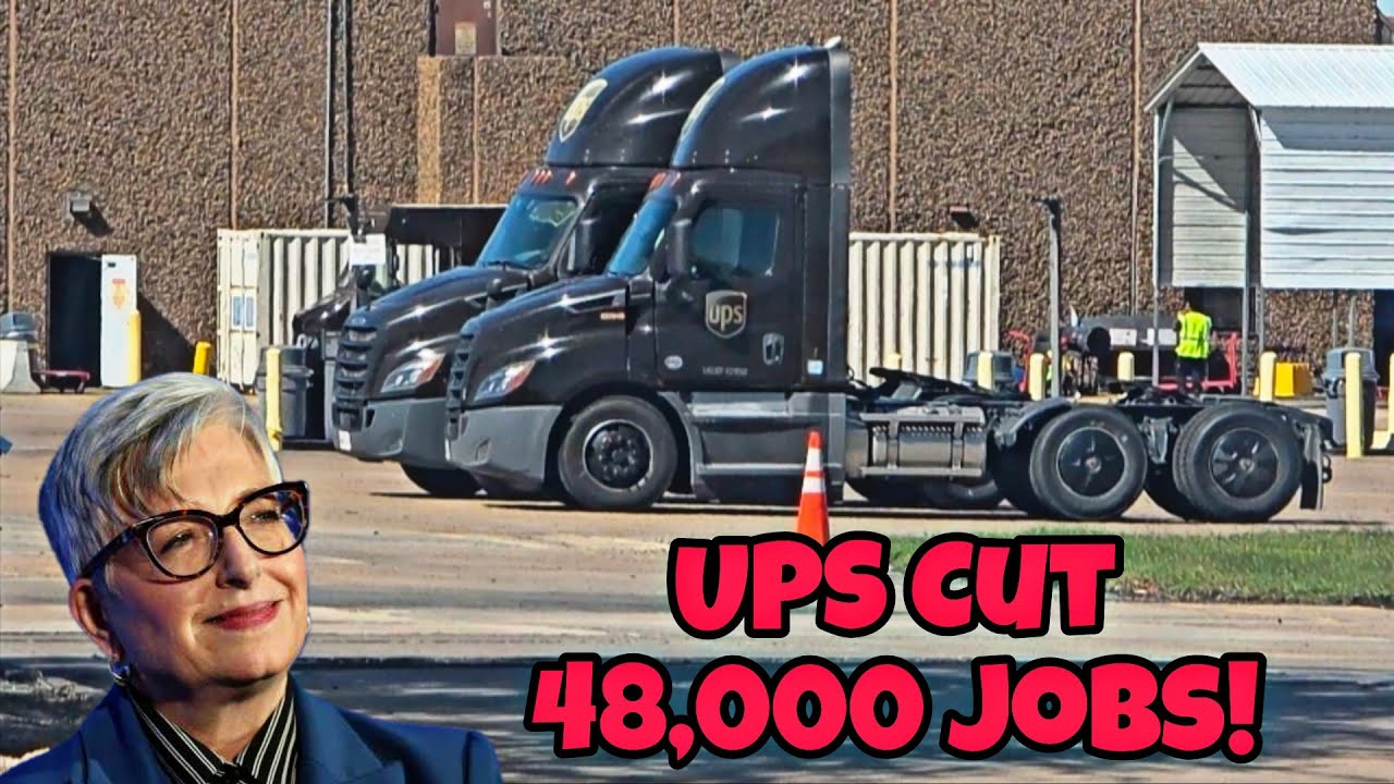 Breaking News! UPS Has Cut 48,000 Jobs! Should Truck Drivers Working For UPS Be Worried?