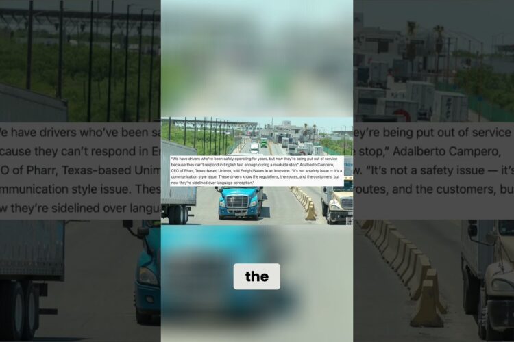 7,000 Truckers Sidelined Over ELP Enforcement