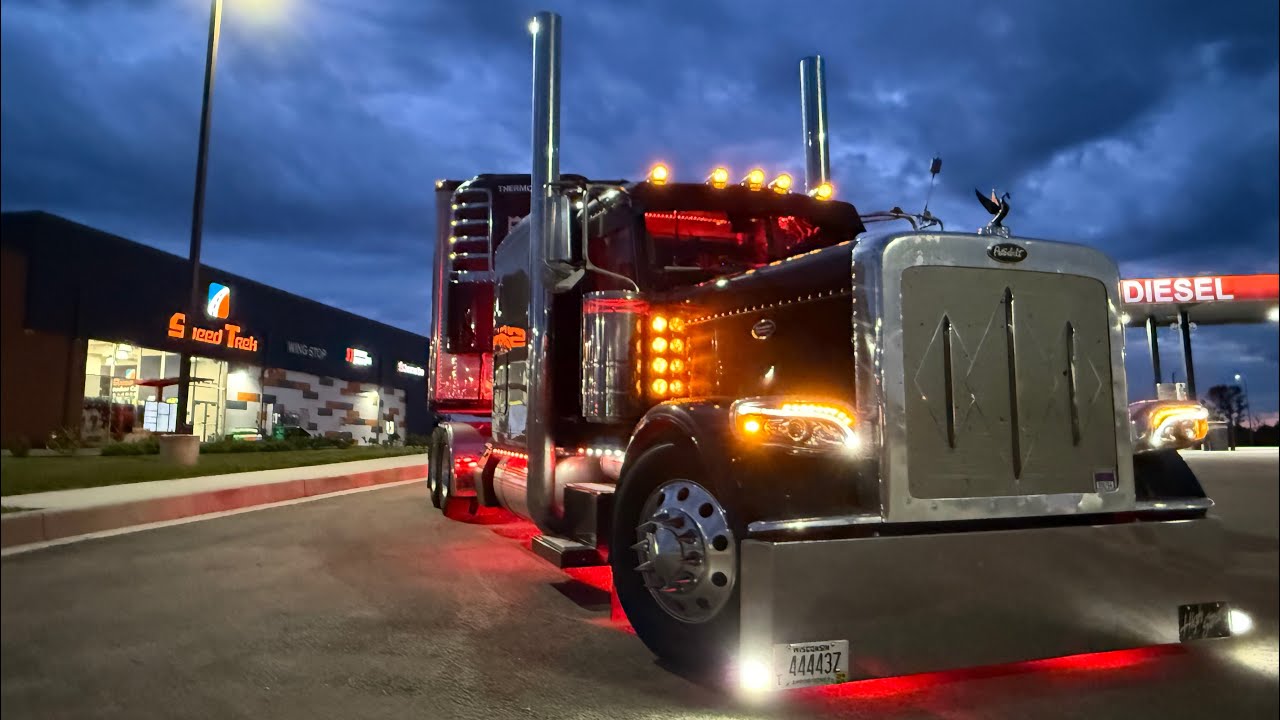 A Day in the life of professional truck driver, trucking to the east coast for ltl in new jersey