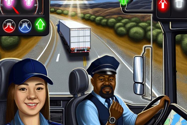 Behind the Wheel: A Day in the Life of a Professional Truck Driver