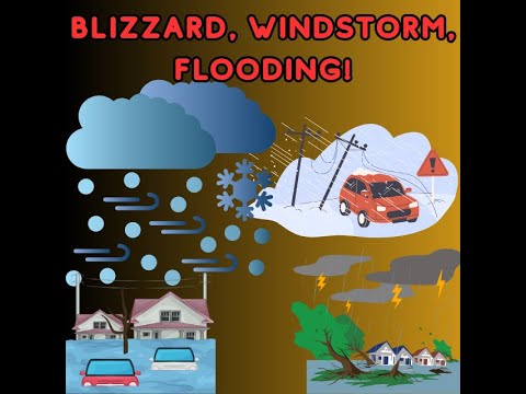 Blizzard, Wind Storm, Flooding, the Latest!