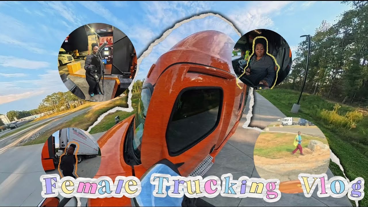 “Day in the Life of a Female Trucker 🚛 | Over the Road Vlog”
