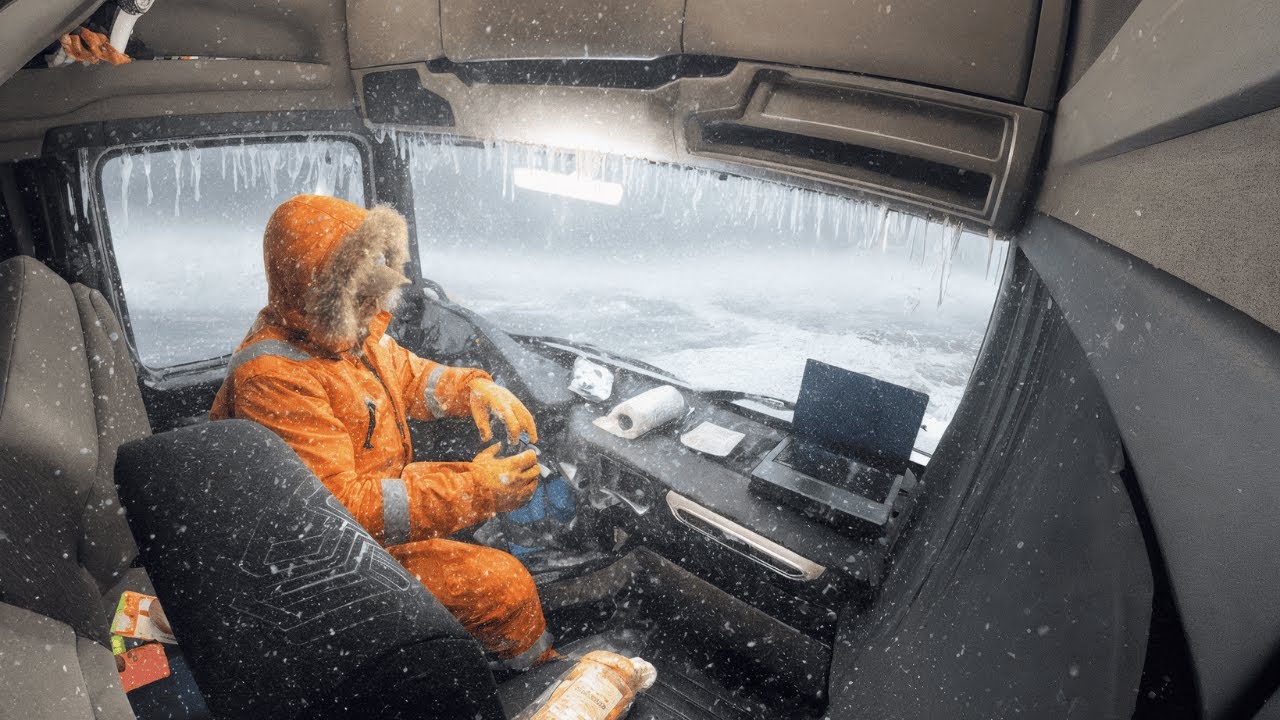 Experience a Trucker’s Harsh, Freezing, and Lonely Life on the Road