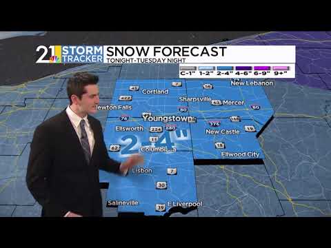 Gavin’s Monday WFMJ Midday Forecast (12/01/2025)
