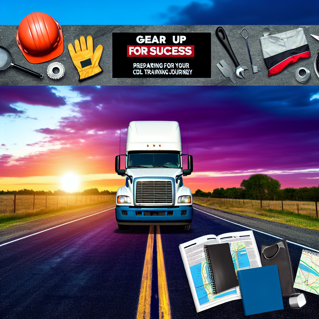 Gear Up for Success: Preparing for Your CDL Training Journey