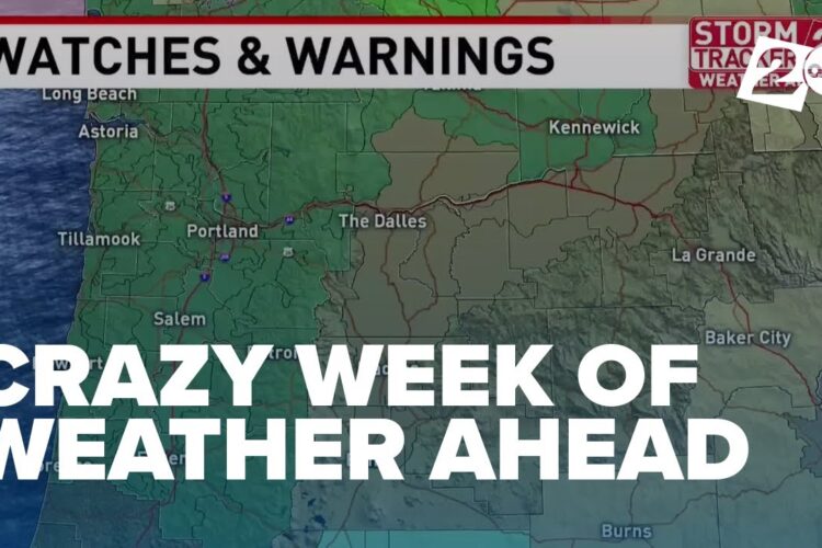 ‘It’s going to be a crazy week’ for Oregon weather