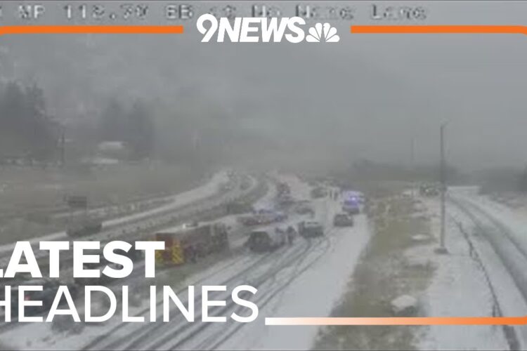 Latest Headlines | I-70 back open after crashes involving about 50 vehicles in Colorado mountains