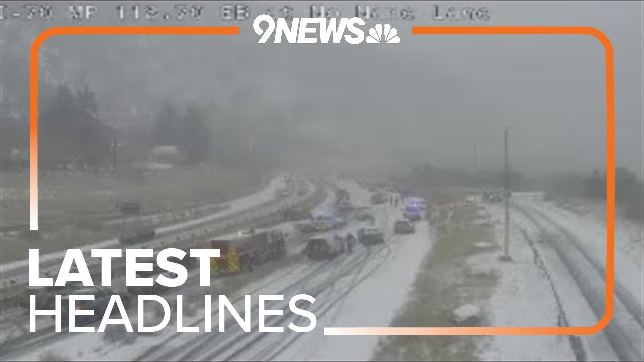 Latest Headlines | I-70 back open after crashes involving about 50 vehicles in Colorado mountains