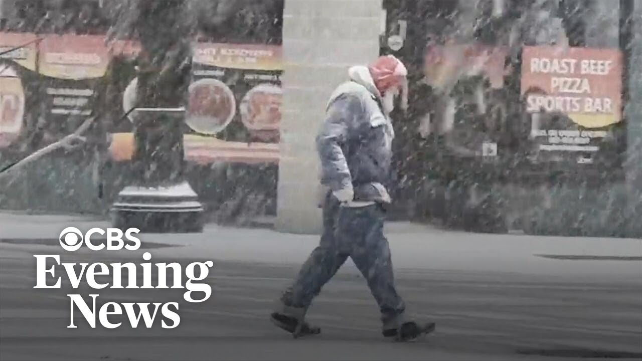 Major snowstorm that walloped Midwest hits East Coast