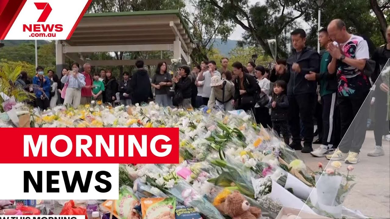 Man dies in Sydney truck collision, Hong Kong death toll rises, joy flight goes wrong | 7NEWS