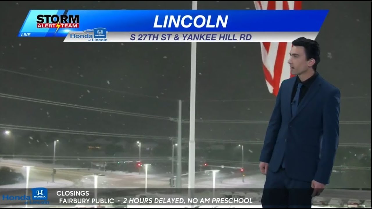 Monday Snow Showers- Monday Morning KLKN Forecast- December 1, 2025