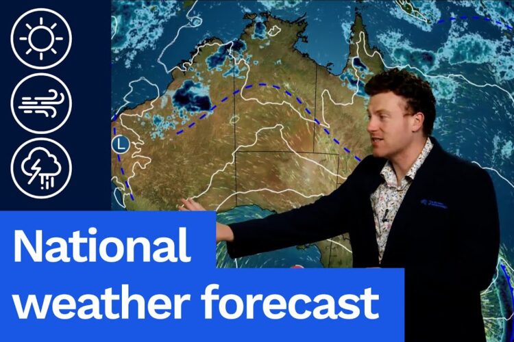 National Weather Forecast: Stormy weather for northern states, sunny in the south