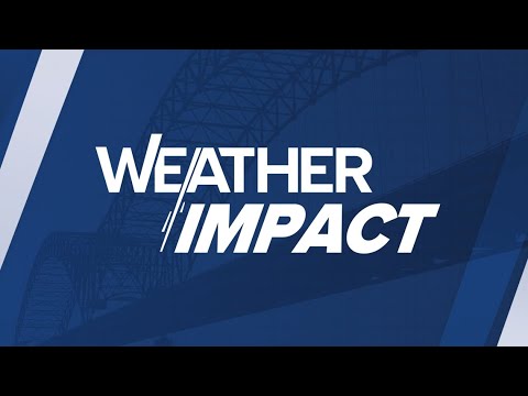Rain showers could mix with sleet today and tonight | ABC24+ Weather Impact