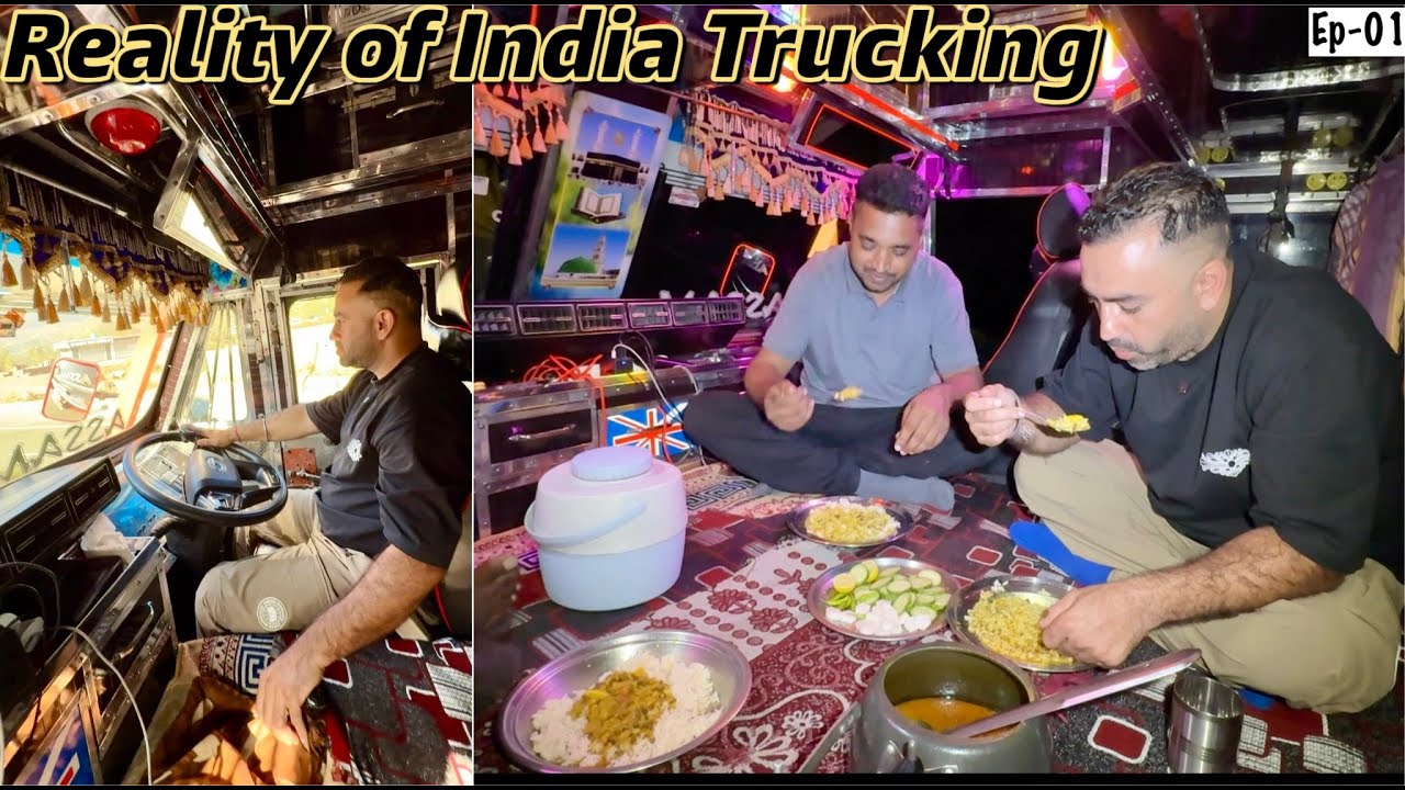 Real Life of Indian Truck Driver on Dangerous Roads | Srinagar, Kashmir | 772