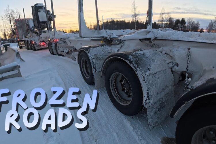 Timber Trucking in the Arctic – Life on the Road in Lapland