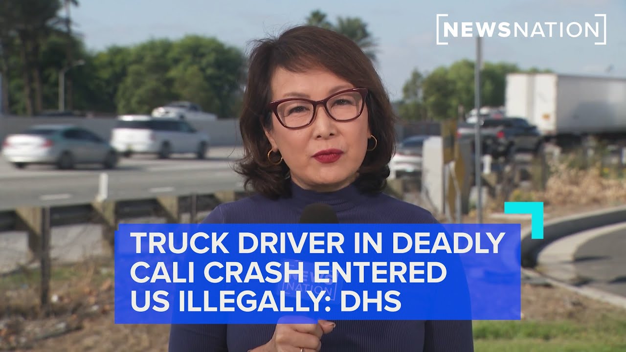 Truck driver in deadly California crash entered US illegally: DHS