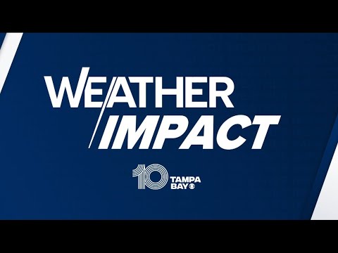 Weather Impact Alert: Tracking downpours in the Tampa Bay area