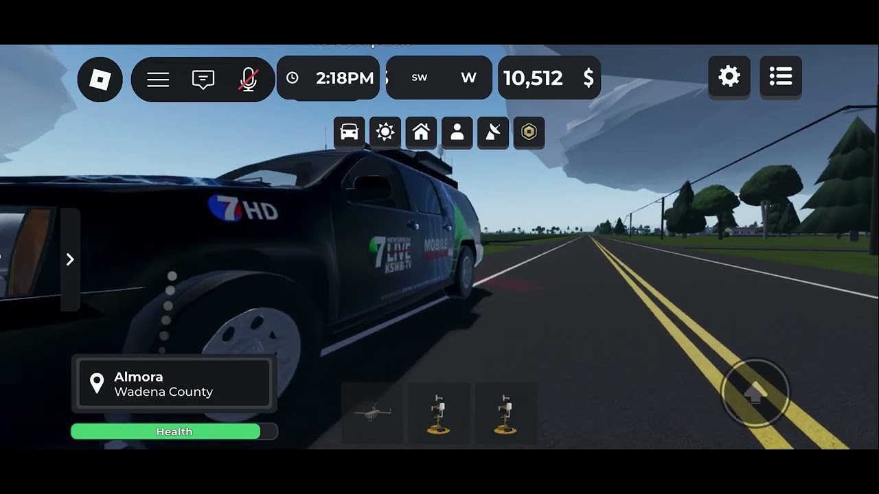 Working at the NWS (National Weather Service) #twisted #roblox