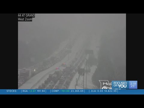 ‘Worst commute in 35 years’: Chief meteorologist’s brutal drive in St. Louis snow
